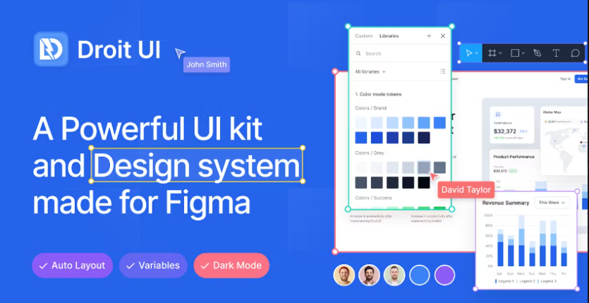 가장 진보된 Figma UI 키트 및 디자인 시스템